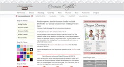 Desktop Screenshot of occasionoutfits.com